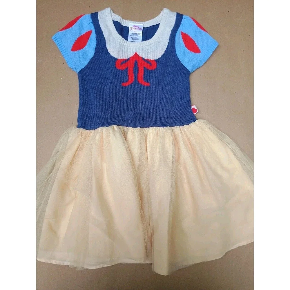 5t princess dress Beauty and the Beast Disney Size This girls casual dress features a stylish neck design ATOGUTA Princess Dress Up Clothes